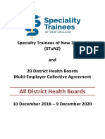 Resident Medical Officers SToNZ 10 December 2018 To 9 December 2020