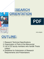 Research Proposal Orientation 2