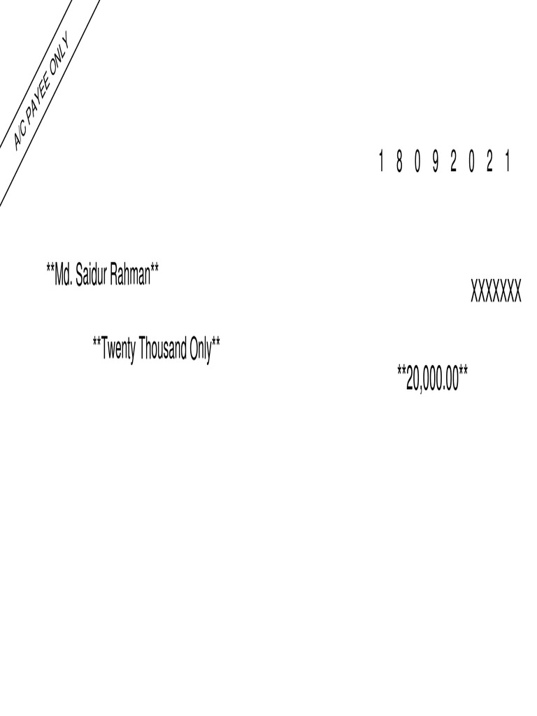 Cheque Printed by Chrysanth Cheque Writer PDF