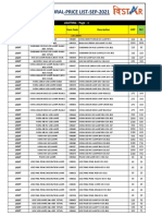 RURAL Retailer Price List-SEP-2021