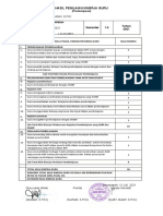 Form Hasil Penilaian Kinerja Guru