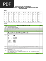 2020 Sec 4 Pure Chemistry SA2 Chung Cheng High (Yishun) Answer