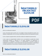 Sinteză. Îndatoririle Elevilor PDF