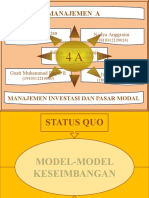 Kelompok 4A - Model-Model Keseimbangan - Manajemen Investasi Dan Pasar Modal-1