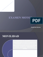 Examen Motor