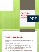 Past Perfect Simple and Progressive
