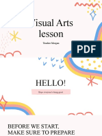 Rainbows Visual Arts Lesson Education Presentation