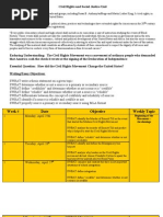 Civil Rights unit outline 2010