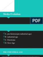 Media Evolution from Pre-Industrial to Digital Age