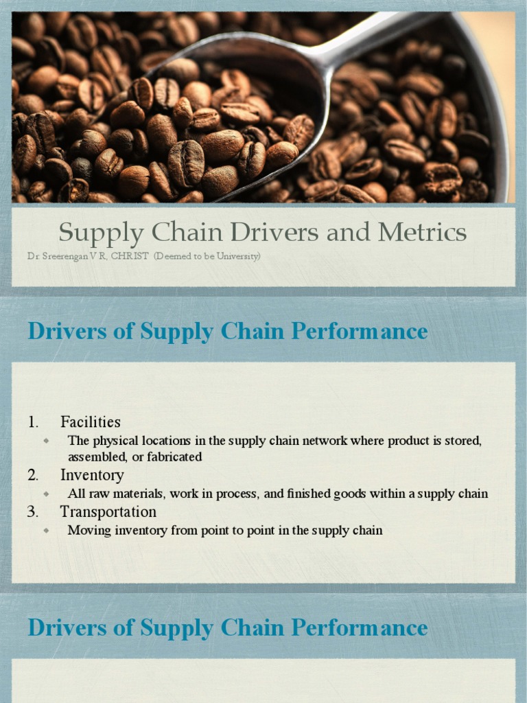 2B Supply Chain Drivers and Metrics | PDF | Inventory | Supply Chain