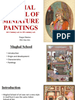 Mughal School of Miniature Paintings: 16 Century A.D. To 19 Century A.D