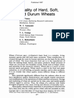 Quality of Hard, Soft, and Durum Wheats: F. Finney
