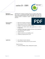 Data Sheet - Series D - DIN: Product Specification