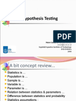 1-HYPOTHESIS TESTING(1)