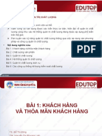 1 Khách Hàng Và Thỏa Mãn Khách Hàng (Slide)