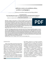 O Plágio Acadêmico Como Um Problema Ético Jurídico e Pedagógico