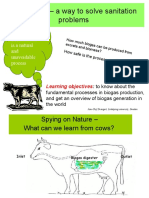 4.4 Biogas - A Way To Solve Sanitation Problems: Anaerobic Fermentation Is A Natural and Unavoidable Process