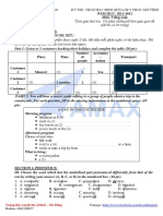 Guide to English exam for grade 9 provincial competition in Phu Tho