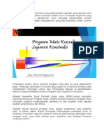 Contoh Program Mutu