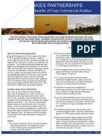 Expanding The Benefits of Freer Commercial Aviation: What Are Open Skies Agreements?