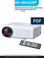 Vidéoprojecteur LED 800 Lumens Y-vp48