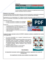 Charla Integral SSIMA 430 - Normas de Bioseguridad en Trabajadores Vacunados Contra El COVID-19