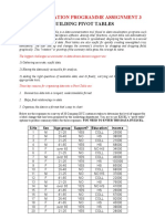 Pre Orientation Programme Assignment 3