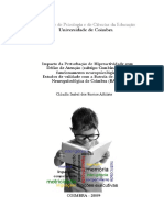 Tese - Cláudia Alfaiate - 2009 - Estudos de Validade Com A BANC Na PHDA