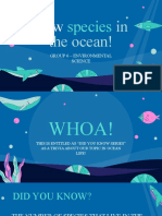 In The Ocean!: Species