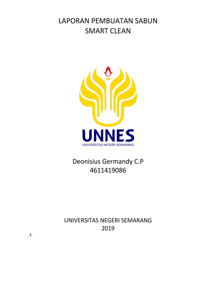 Pembuatan Sabun Smart Clean Ramah Lingkungan | PDF