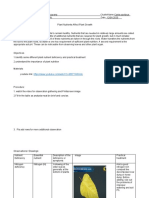 Affect of Nutrients To Plant Growth