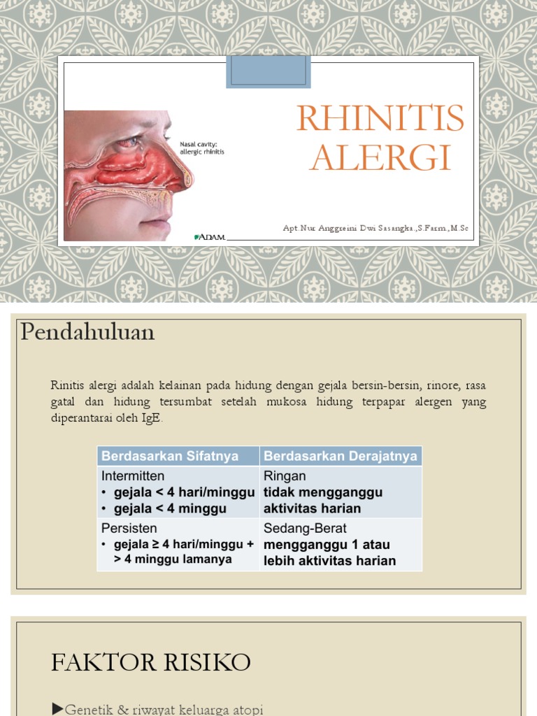 Rhinitis Alergi | PDF