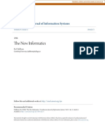 The New Informatics: Scandinavian Journal of Information Systems