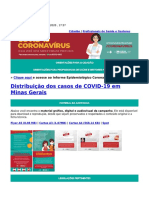 Coronavírus - Secretaria de Estado de Saúde de Minas Gerais - SES