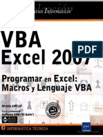 Macros y Lenguaje VBA- Excel 2007