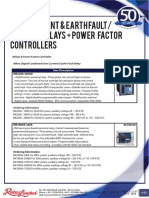 Over Current & Earth Fault/ Leakage Relays + Power Factor Controllers