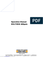 Operation Manual MULTIMIG 400puls