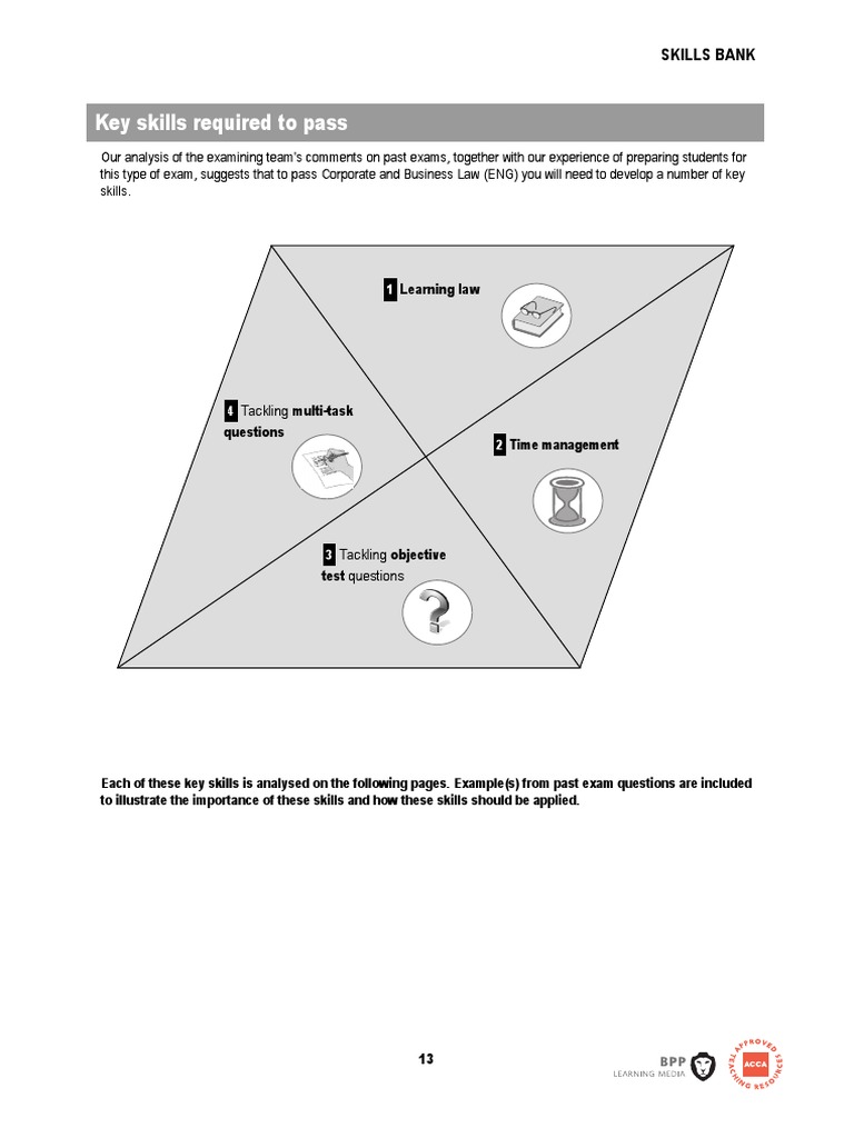 Key Skills for Objective Test Success | PDF | Test (Assessment ...