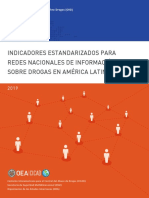 Indicadores Estandarizadoso Para Redes Nacioanles de Informacion Sobre Drogas en America Latina