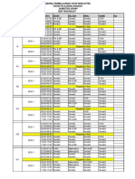 Contoh Jadwal Pembelajaran Tatap Muka Word