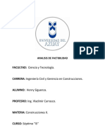 Analisis de Factibilidad