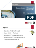 IAS 1 Revised: Key requirements for financial statement presentation