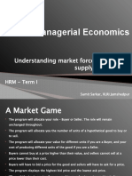 Managerial Economics: Understanding Market Forces - Demand, Supply, Equilibrium