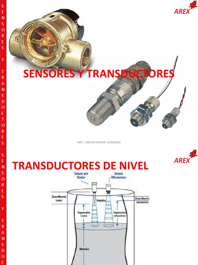2.4 Transductores de Nivel y Caudal | PDF | Par termoeléctrico | Física