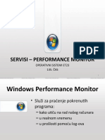 Monitor system performance