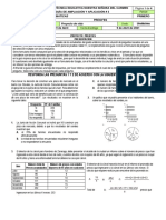 Preicfes. Matematicas