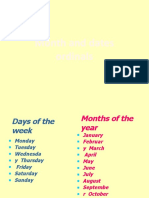 Dates and Ordinals