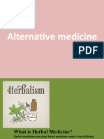 Alternative Medicine Usage
