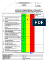 Autoevaluación estudiantil rubrica desempeño