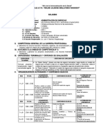 1.1 Silabo de Formulación de Proyectos 2020